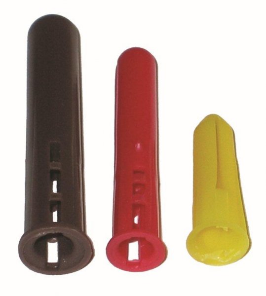 Rawl Plugs 5.5mm Red (Box of 100)