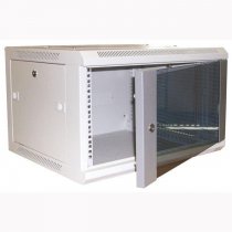 Cabinet Wall Mounted 390mm 15U Grey