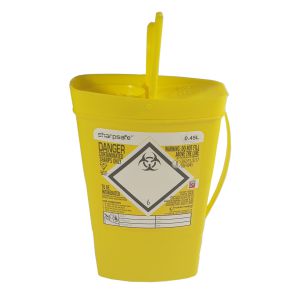 Disposable Sharps Bin 0.45 Litre