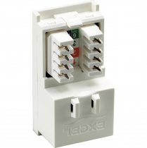 CAT6 Unshielded Module Low Profile