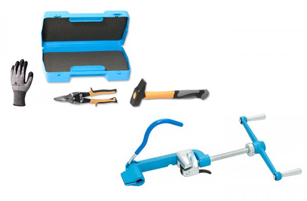 Steel banding tool pack including 1 BCT, 1 BTS, 1 Hammer