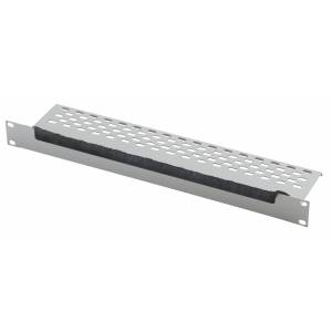 Cabinet Brush Strip Panel 1U