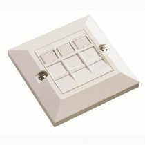 Cat 6 Unshielded 3 in 1 Module