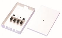 Tamperproof patch box 4 port ST