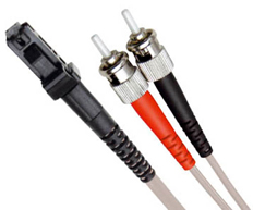 Multimode MTRJ-ST Duplex 62.5/125 OM1